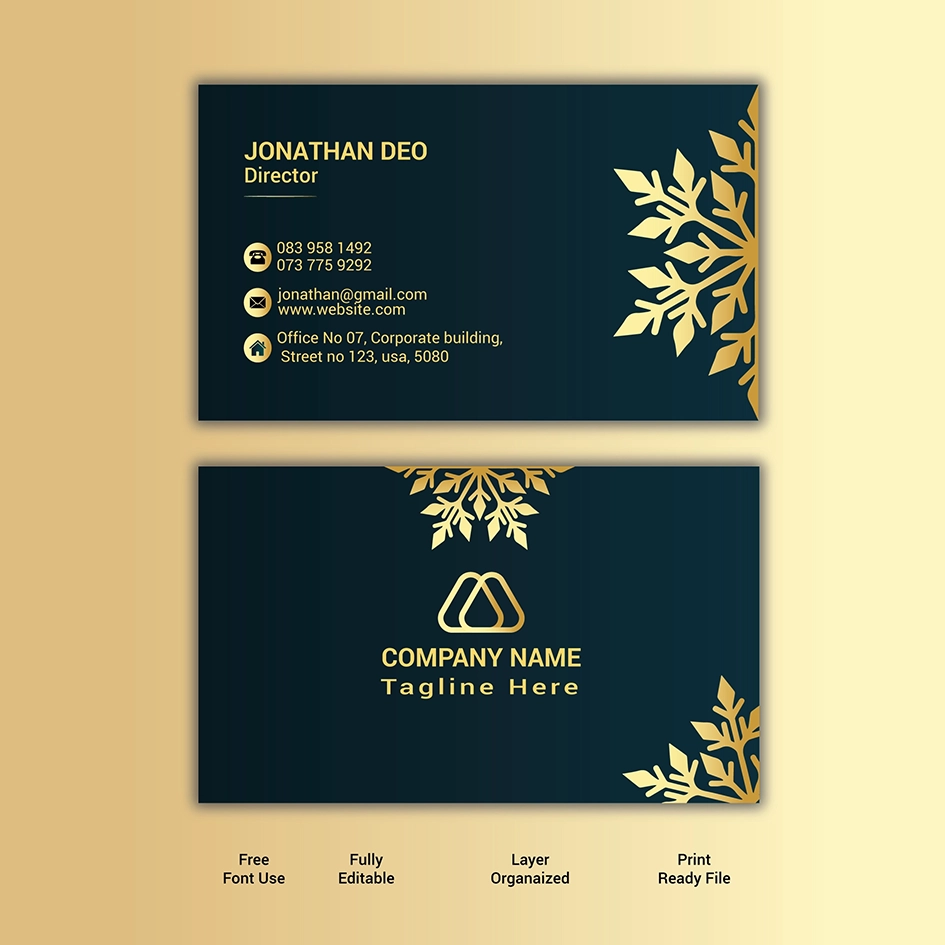 Creative Corporate Business Card Design